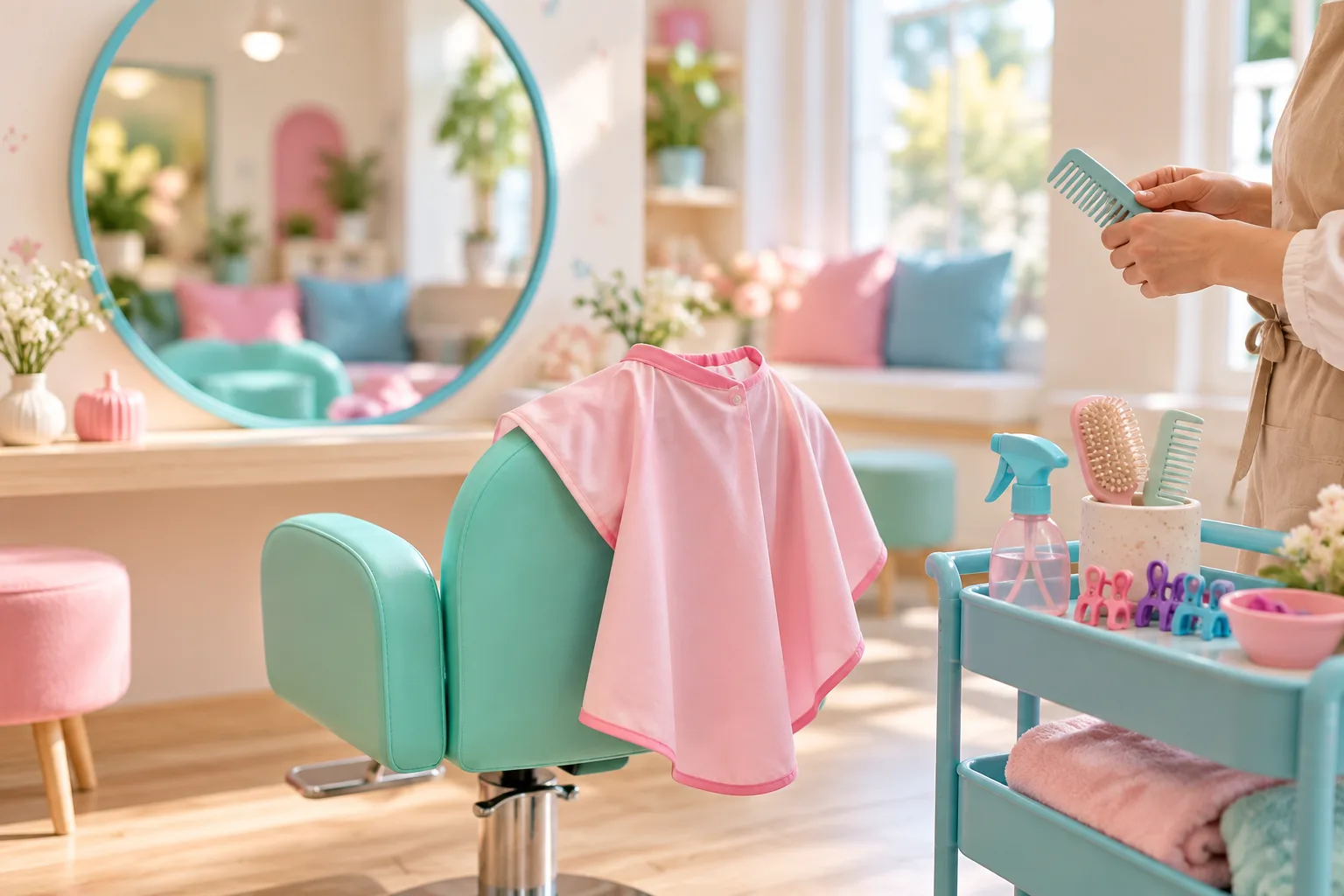 Kids haircut service